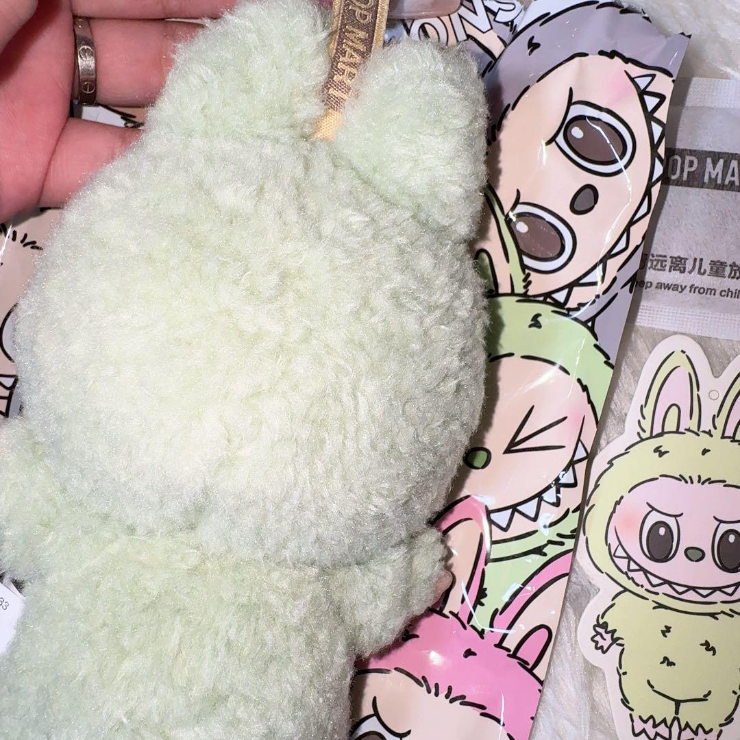 ラブブ labubu マカロン green grape Pop Mart Labubu The Monsters Exciting Macaron Green Grape