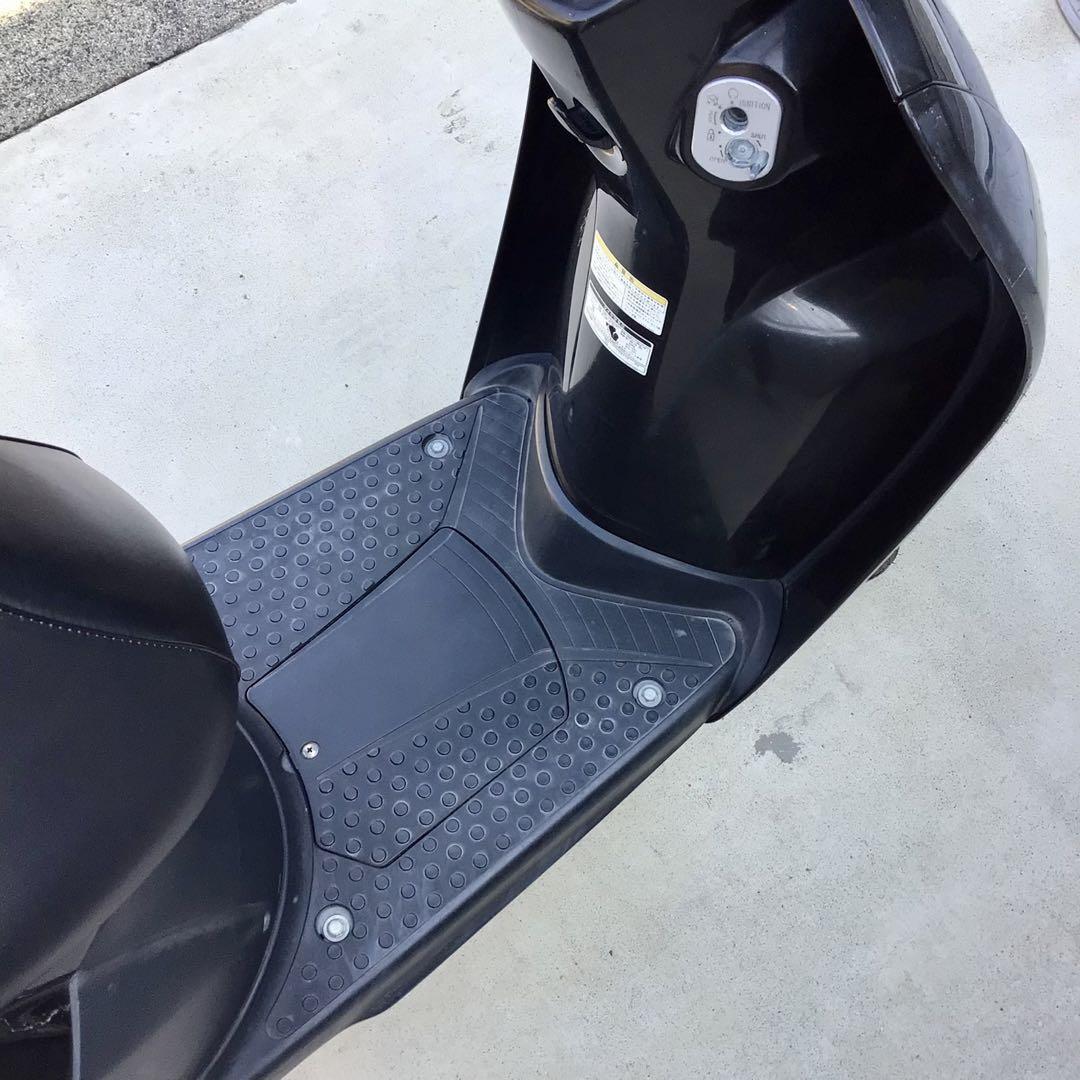 ホンダ Today スクーター 黒 リアボックス付き