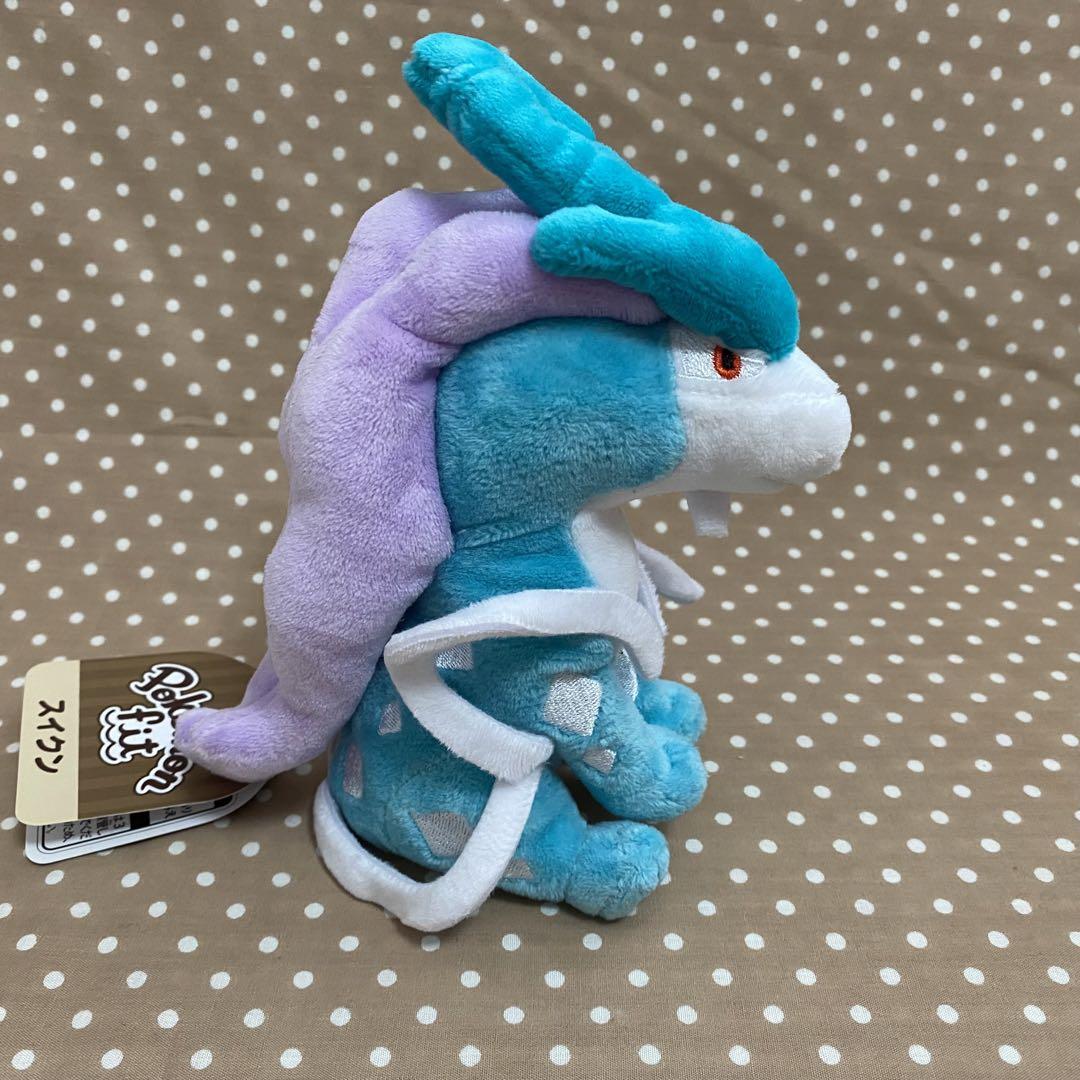 ポケモンフィット Pokemon fit スイクン ぬいぐるみ ポケモン