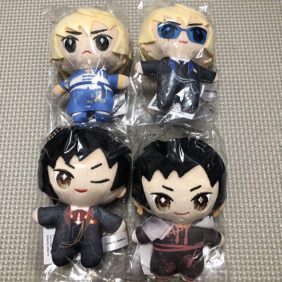 デュラララ ちょこ友ぬいぐるみ 4種セット - メルカリ