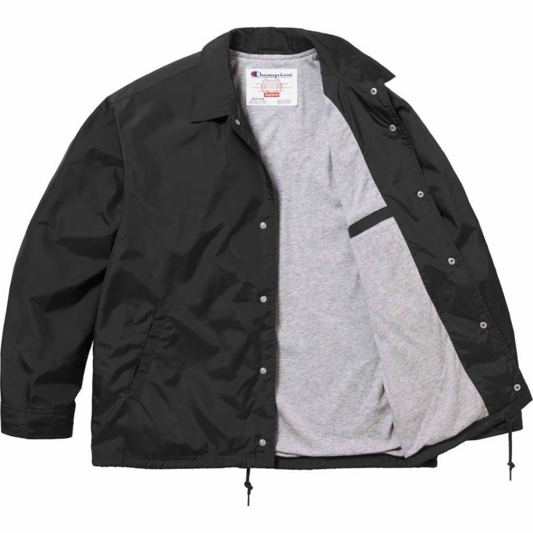 Supreme × Champion Coaches Jacket Black - メルカリ