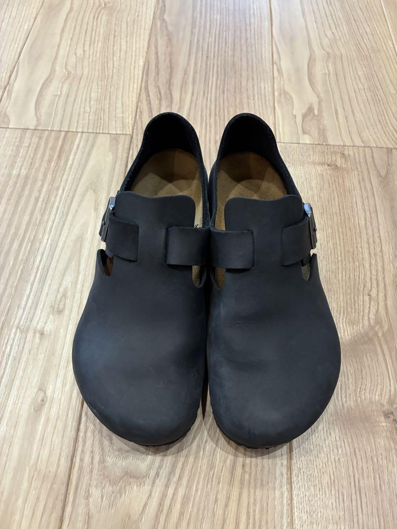 【最終価格】BIRKENSTOCK ロンドン　42（27cm） 超美品】ビルケンシュトック ロンドン 42（27cm） ブラック 数回