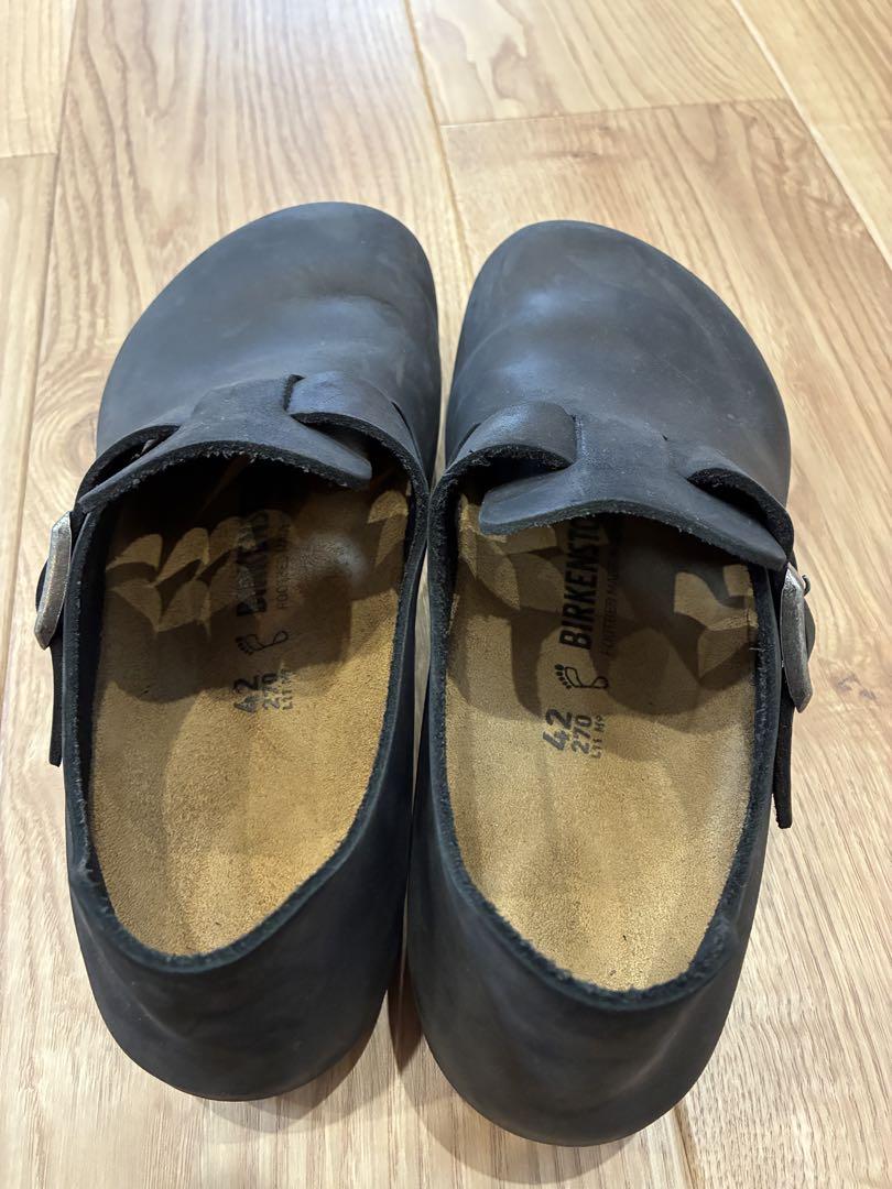 【最終価格】BIRKENSTOCK ロンドン　42（27cm） 超美品】ビルケンシュトック ロンドン 42（27cm） ブラック 数回