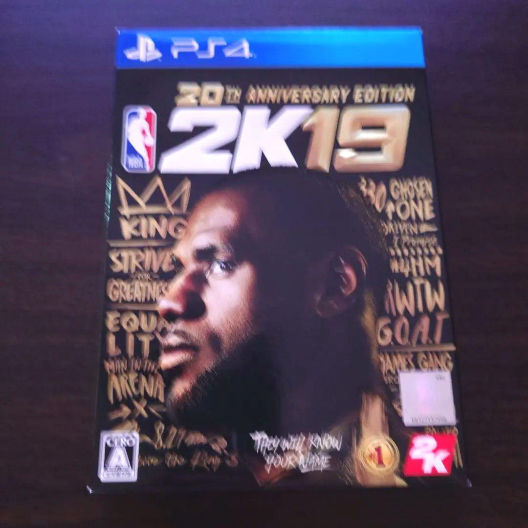 PS4 2K19 20周年記念エディション 付属品あり PS4]NBA 2K19 20周年記念エディション(限定版) 買取39円｜
