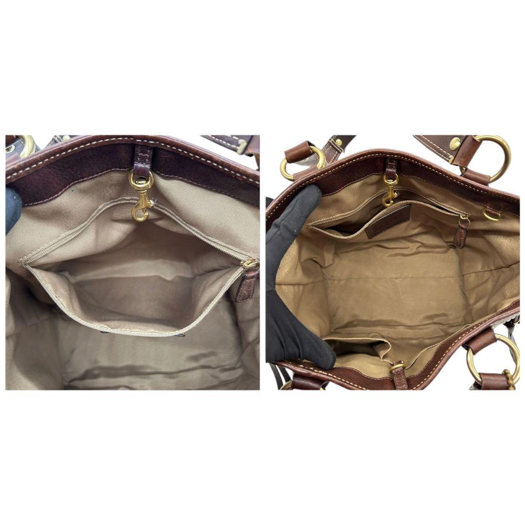 coach コーチ ハンドバッグ トート シグネチャー キャンバス s2 茶 coach コーチ ハンドバッグ トート シグネチャー キャンバス s2
