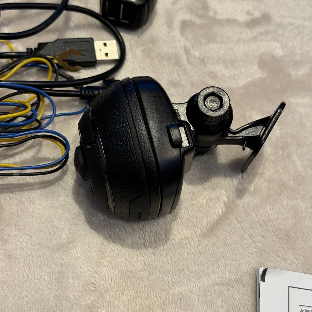 360度撮影 ドライブレコーダーDC3000+駐車監視用ユニットセット