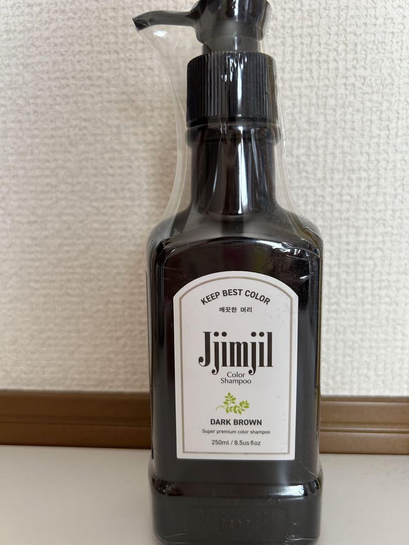 Jjimjil ジムジル カラーシャンプー  ダークブラウン 250ml