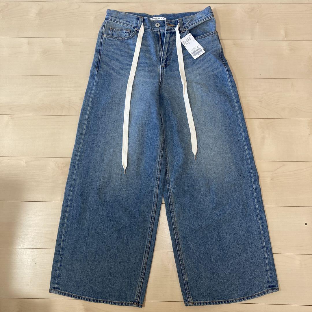 Plage R'IAM SUPER LOOSE デニム 38 新品未使用 - メルカリ