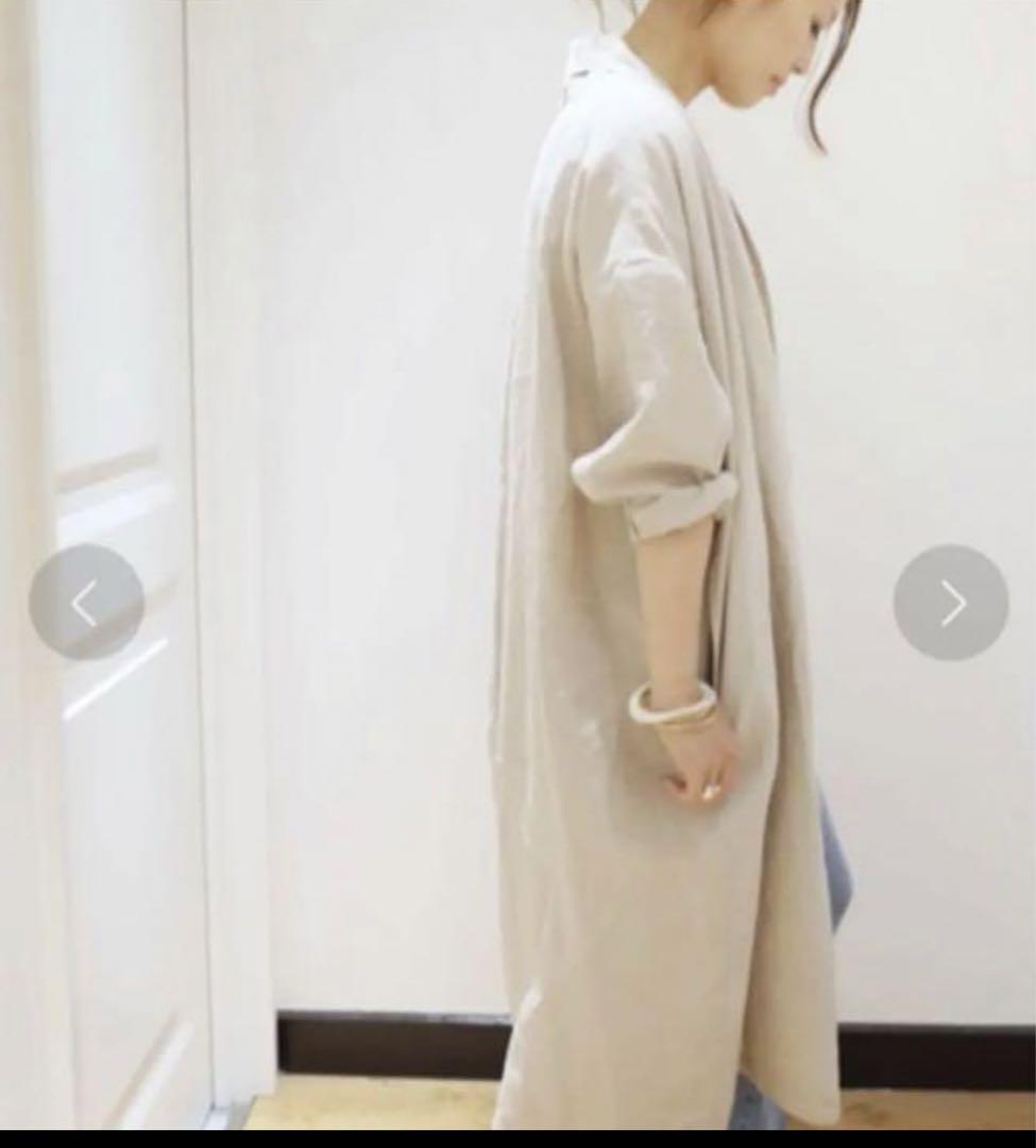 Deuxieme Classe KUTA LINEN オーバーコート Deuxieme Classe（ドゥーズィエムクラス）の「KUTA LINEN