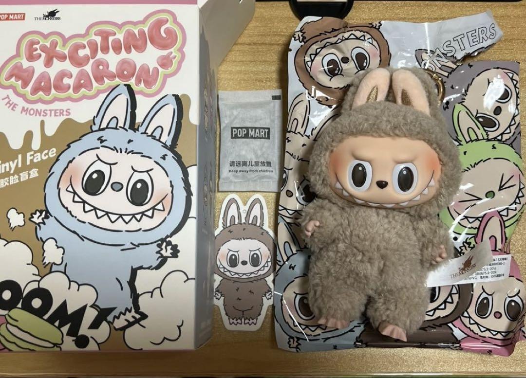 正規品 LABUBU ラブブ マカロン tofee