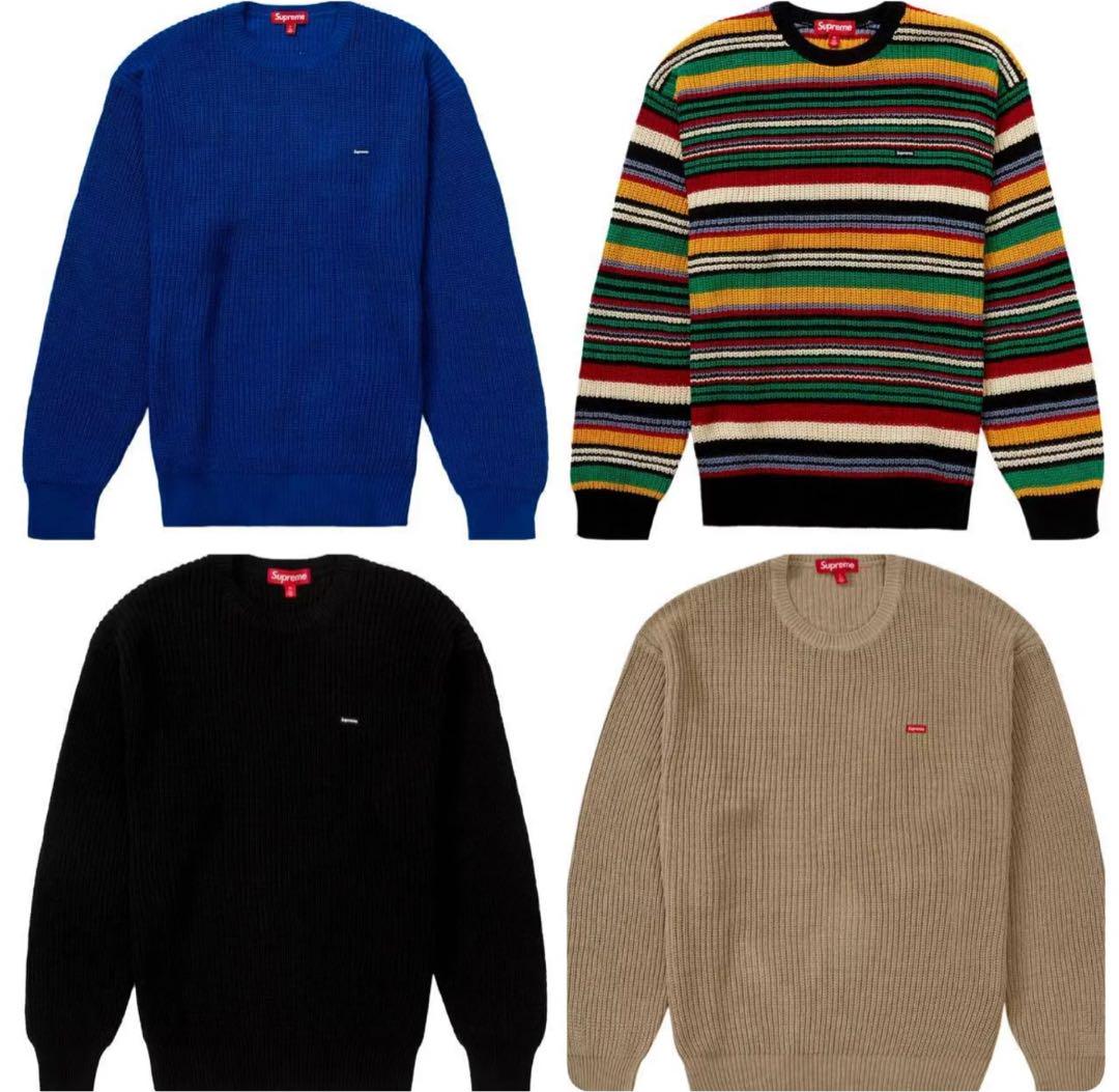 Supreme Small Box Ribbed Sweater (FW23) - $148