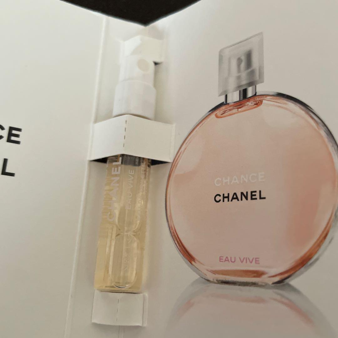 【りぃ】CHANEL CHANCE EAU VIVE 詰め替え2本セット CHANEL CHANCE EAU VIVE サンプル 2ml オーヴィーヴ - メルカリ