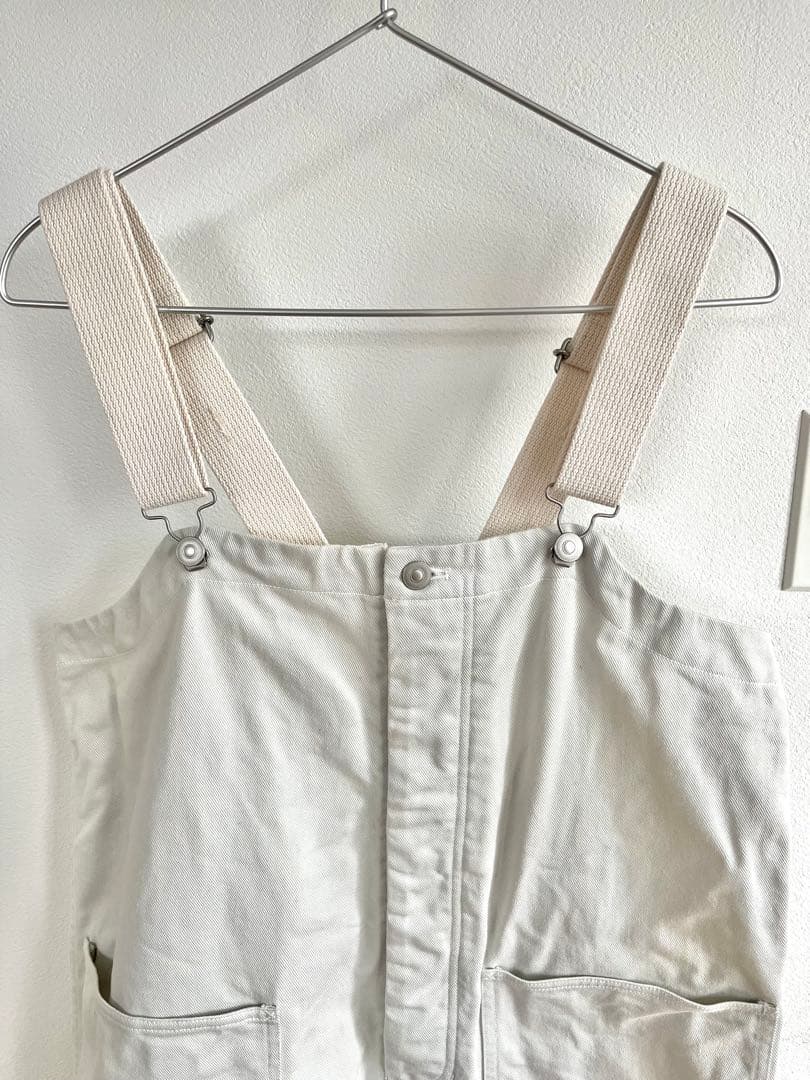 nest Robeネストローブ コットンツイルデッキサロペット