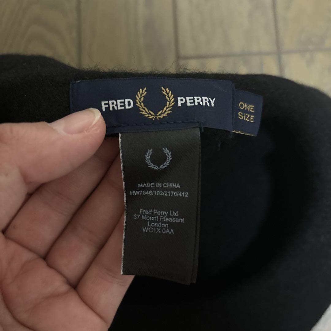 帽子 FRED PERRY
