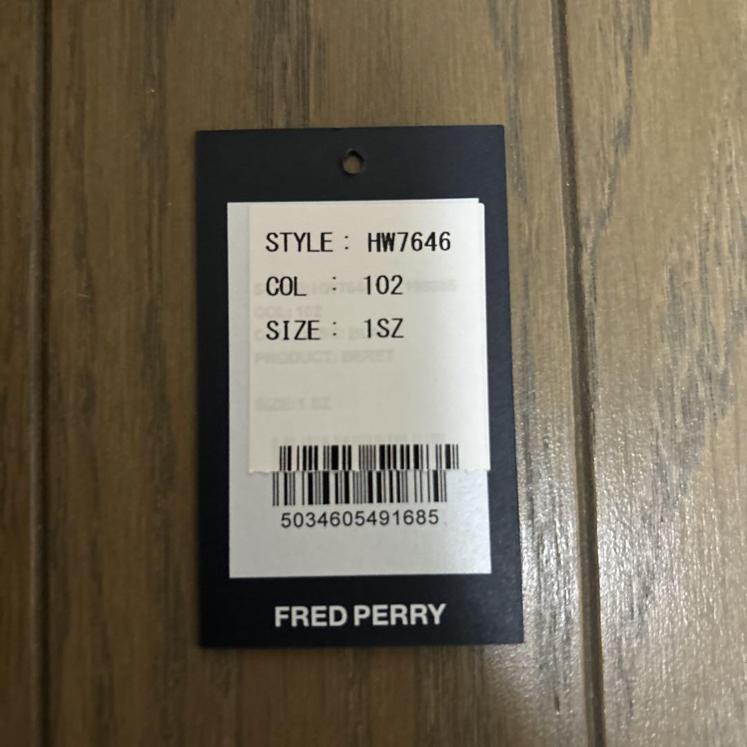 帽子 FRED PERRY