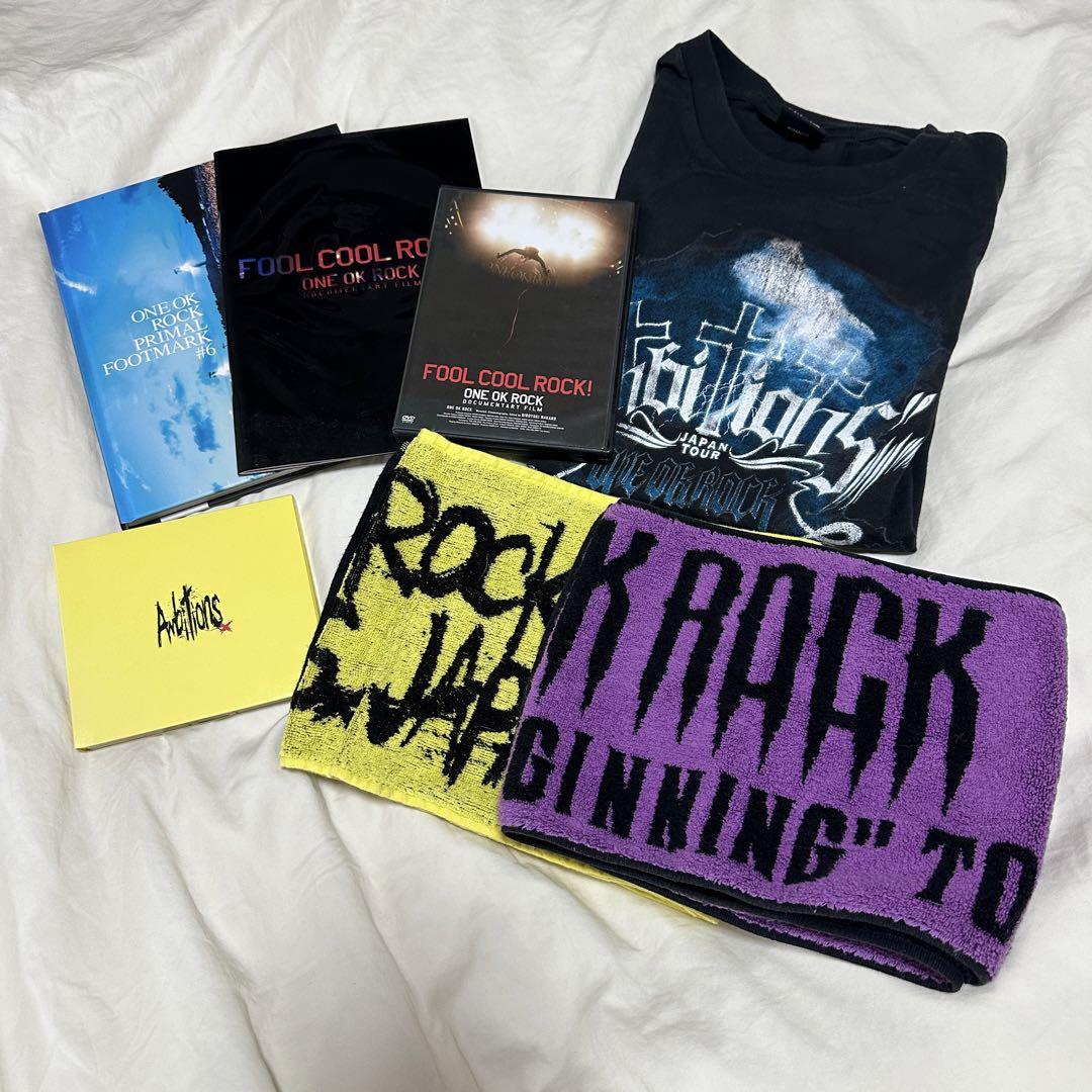 ONE OK ROCK ワンオクDVD CD Tシャツタオルグッズセット