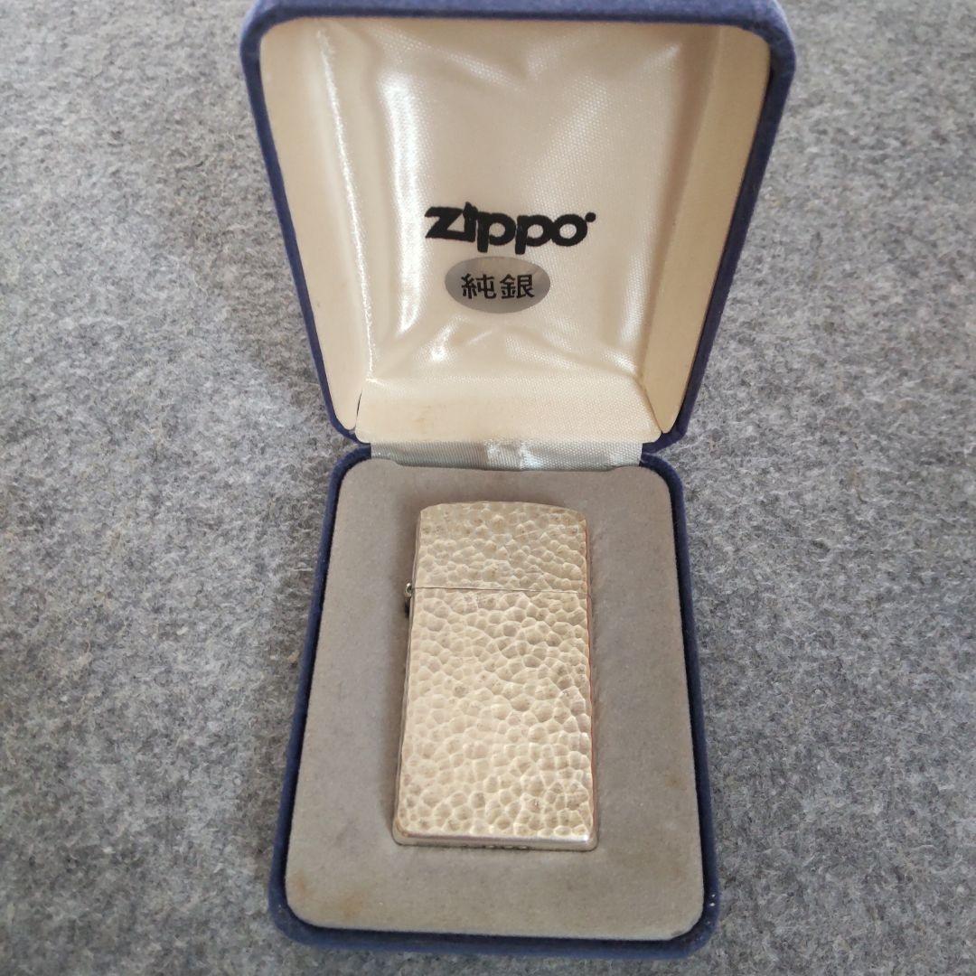ZIPPO スターリングシルバースリム
