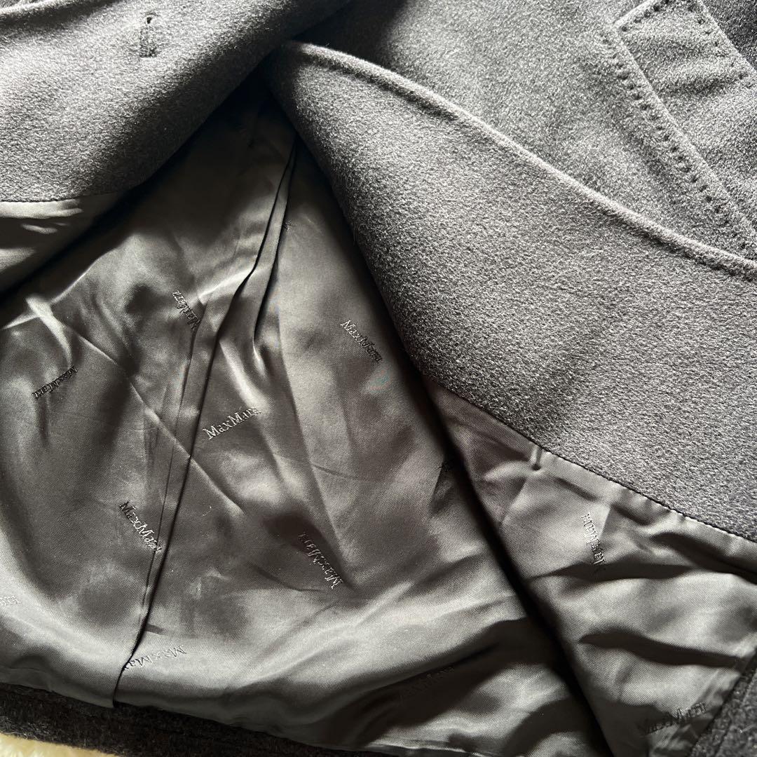 美品♡Max  Mara 上質　ウール　ロングコート　銀タグ　ウール