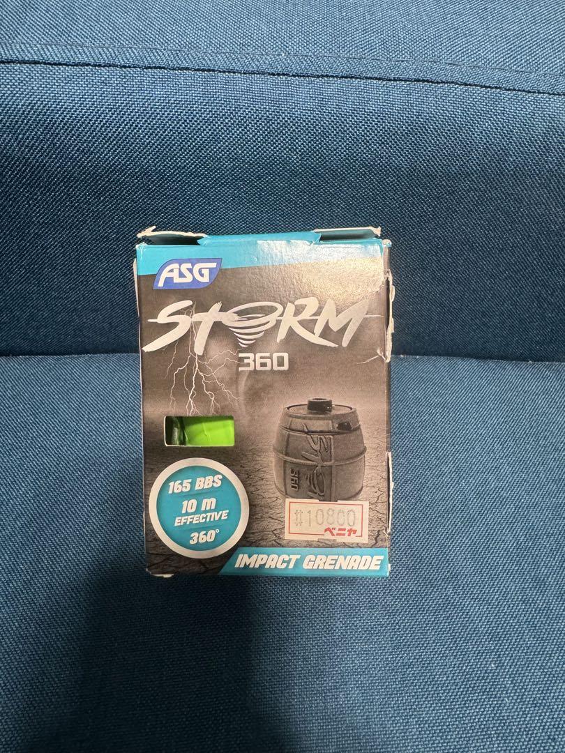 ASG STORM インパクトグレネード　ライトグリーン