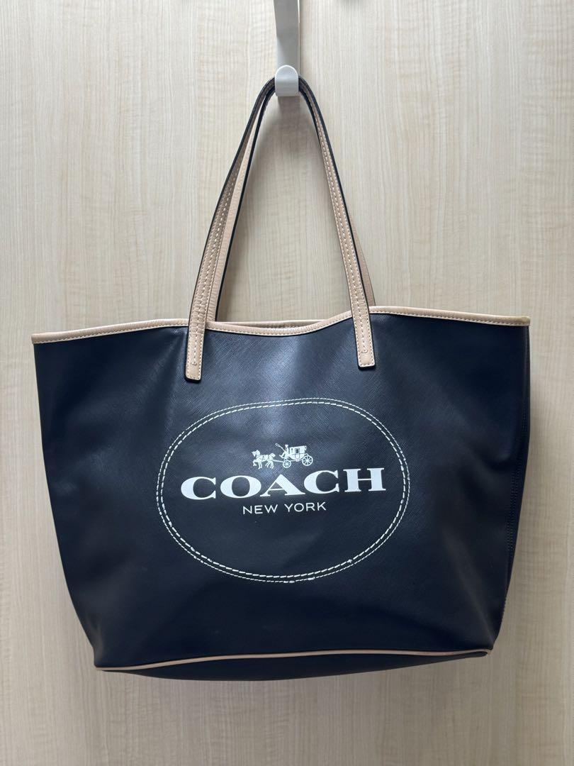祝開店！大放出セール開催中 トートバッグ COACH メトロアンドホース メルカリ - ビッグロゴ バッグ