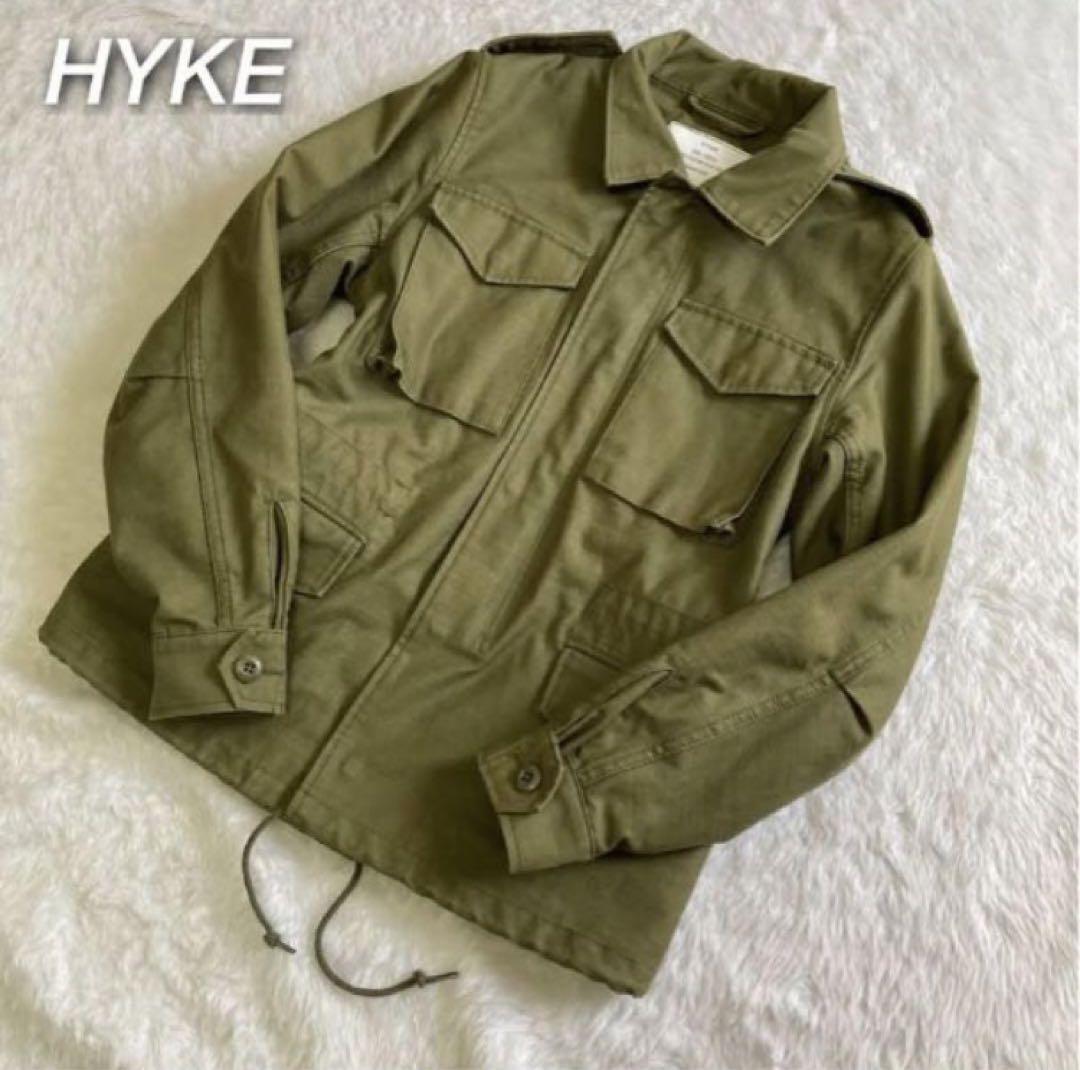 純正買付 【極美品】HYKE M-51 フィールド ジャケット カーキ ビッグ