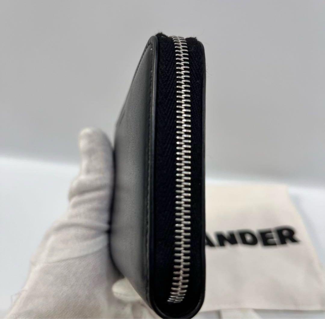 あう✨ Jil sander ジルサンダー　ラウンド　二つ折り財布