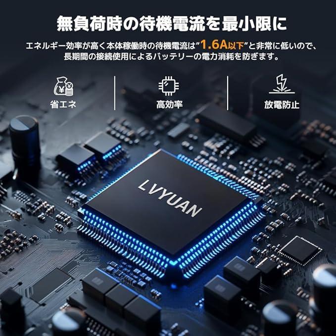 2000W 純正弦波インバーター USBポート4つ