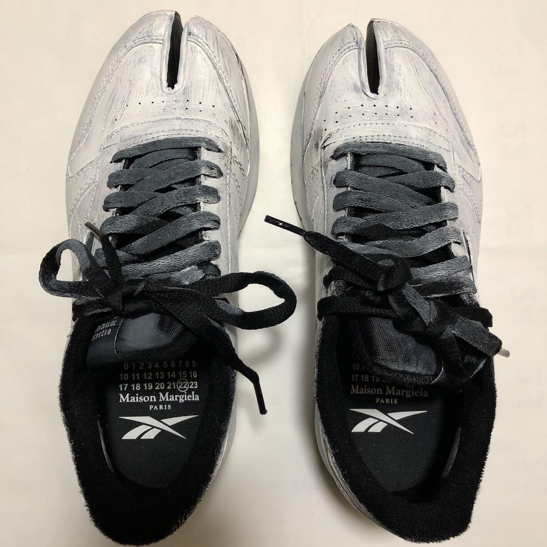 メゾン マルジェラ × リーボック クラシック レザー ビアンケット 24.5