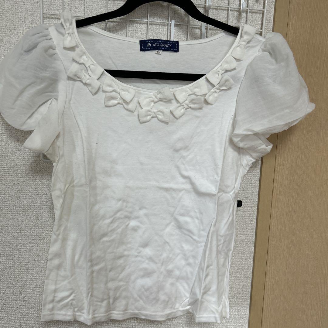 エムズグレイシー 半袖Tシャツ サイズ40 M