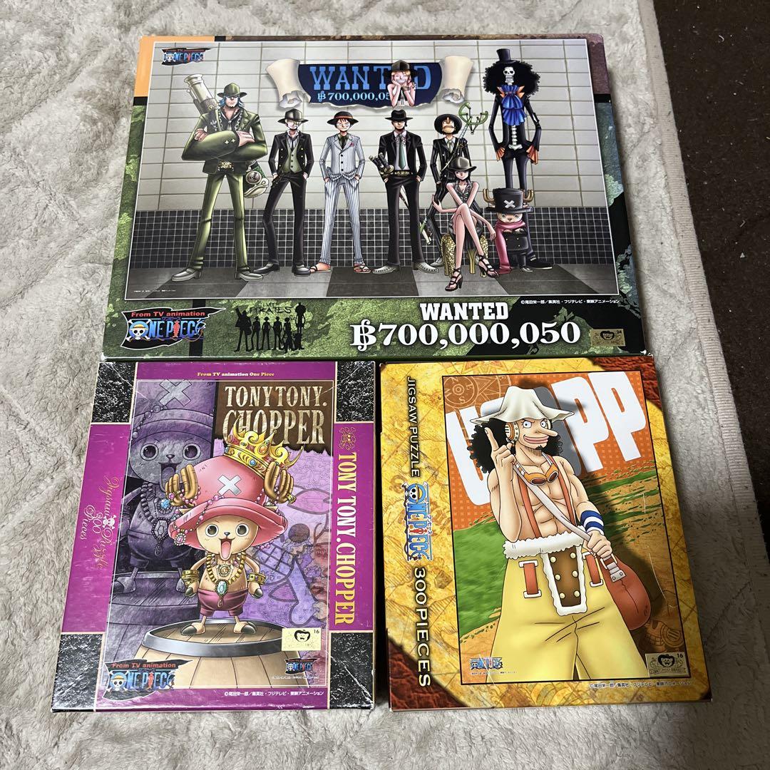 【一部未開封】ONE PIECE ワンピース　ジグソーパズル　9点　まとめ 一部未開封】ONE PIECE ワンピース ジグソーパズル 9点 まとめ