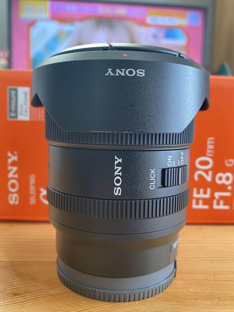 【美品】SONY FE20mm F1.8 SEL20F18G