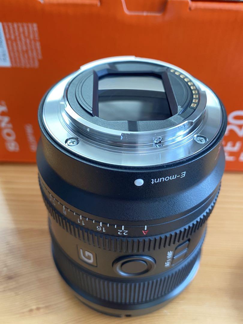 【美品】SONY FE20mm F1.8 SEL20F18G