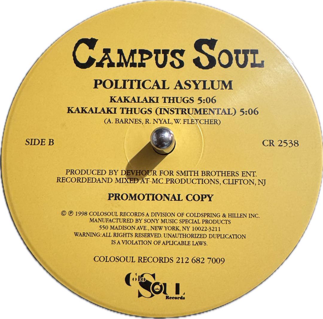 洋楽 Campus Soul . Reborn / Political Asylum