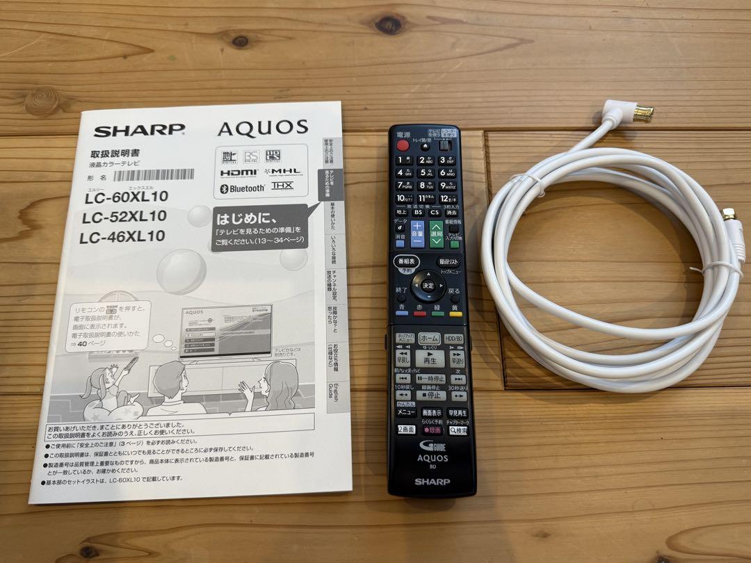 SHARP AQUOS 52型液晶テレビ LC-52XL10【スタンドなし】 楽天
