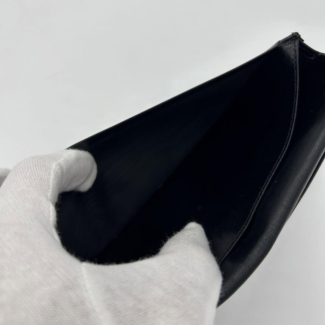 良品✨ルイヴィトン　ポルトカルトクレディ　エピ　札入れ　ノワール　黒　長財布