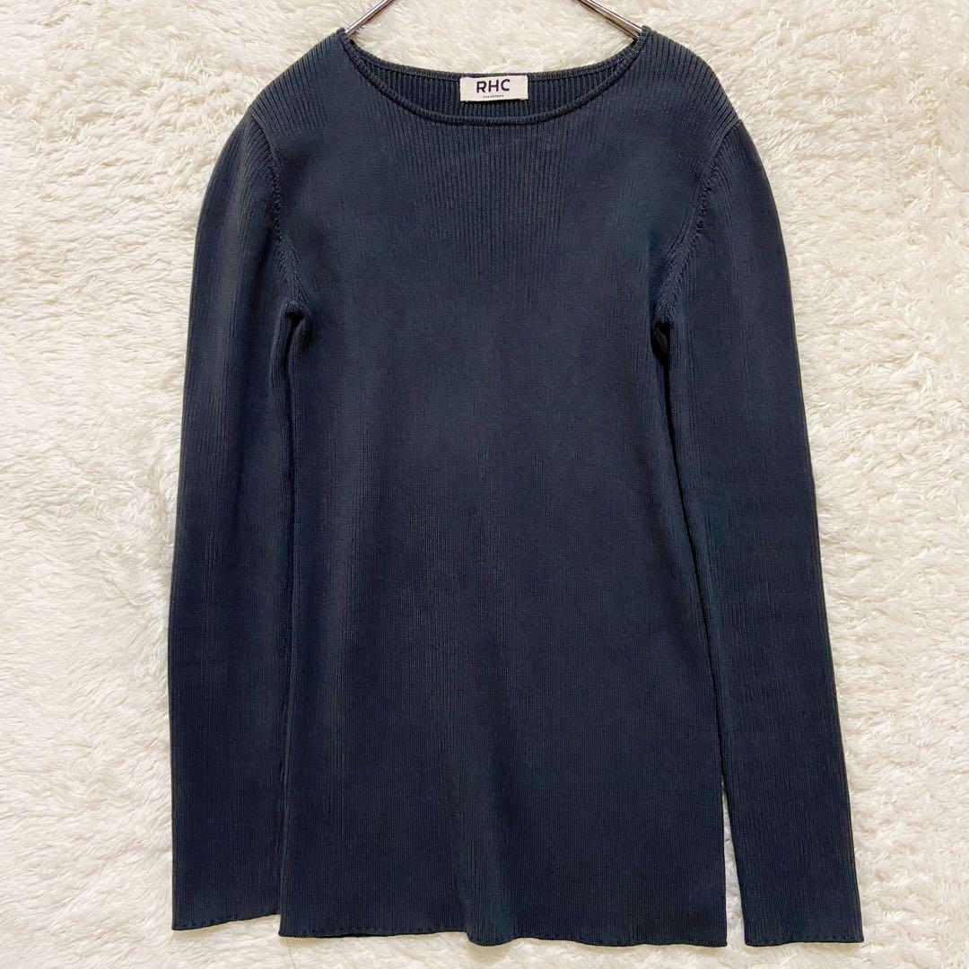 【極美品】ロンハーマン ギザボートネック チャコールグレー XSサイズ