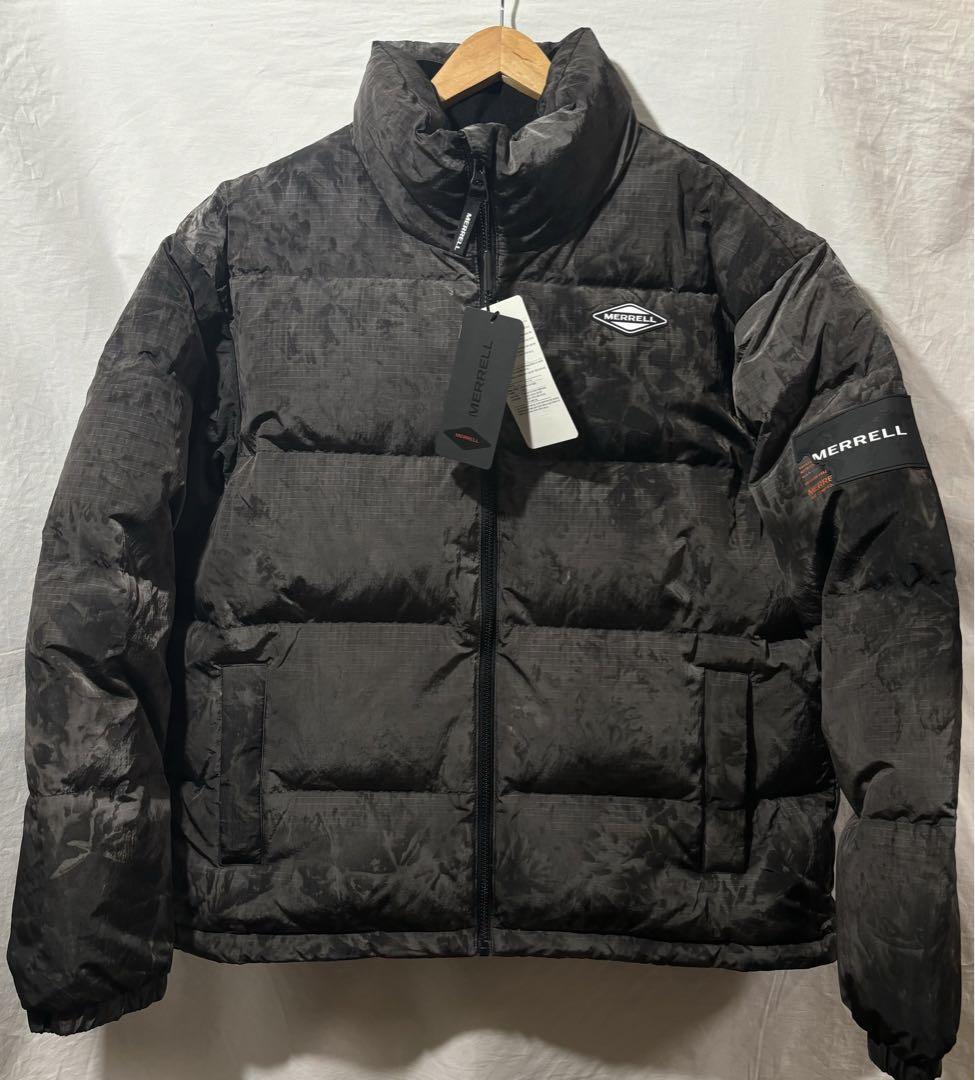 merrell print down jacket ダウンジャケット L ダウン