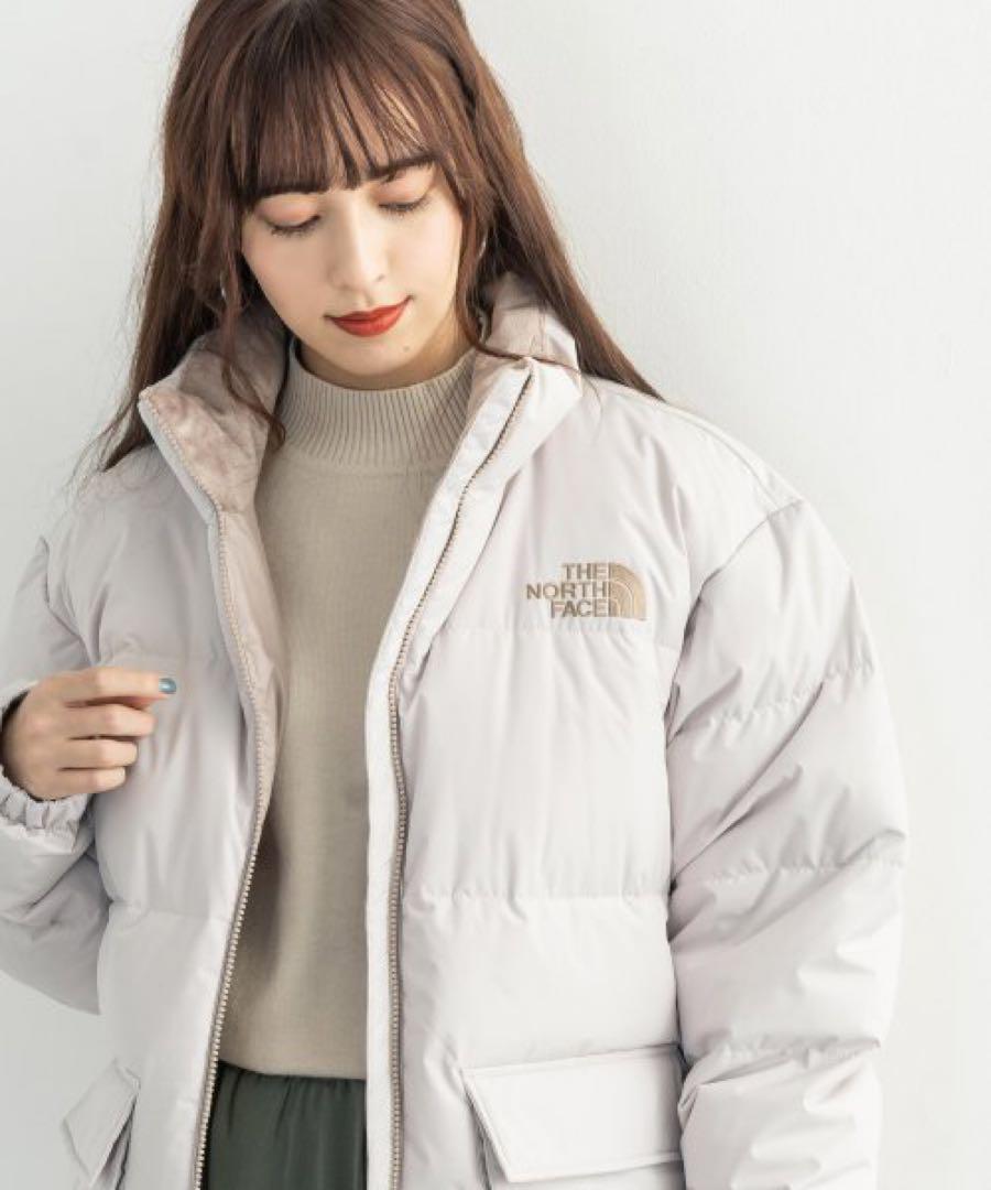 THE NORTH FACE ホワイトレーベル ライトベージュ ダウン Mサイズ