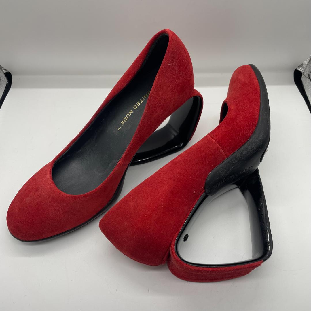 ▽UNITED NUDE パンプス スエード ユナイテッドヌード 36 23cm