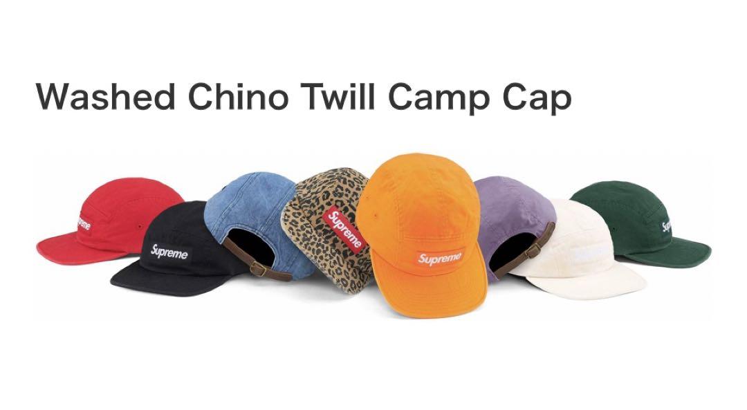 supreme Washed Chino Twill Camp Cap 23FWのサムネイル