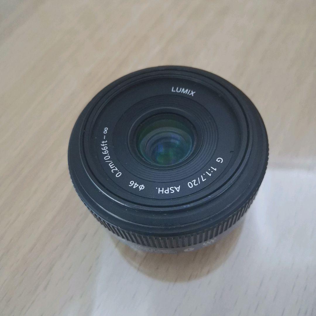 大人気 Panasonic LUMIX G 20F1.7 パンケーキレンズ