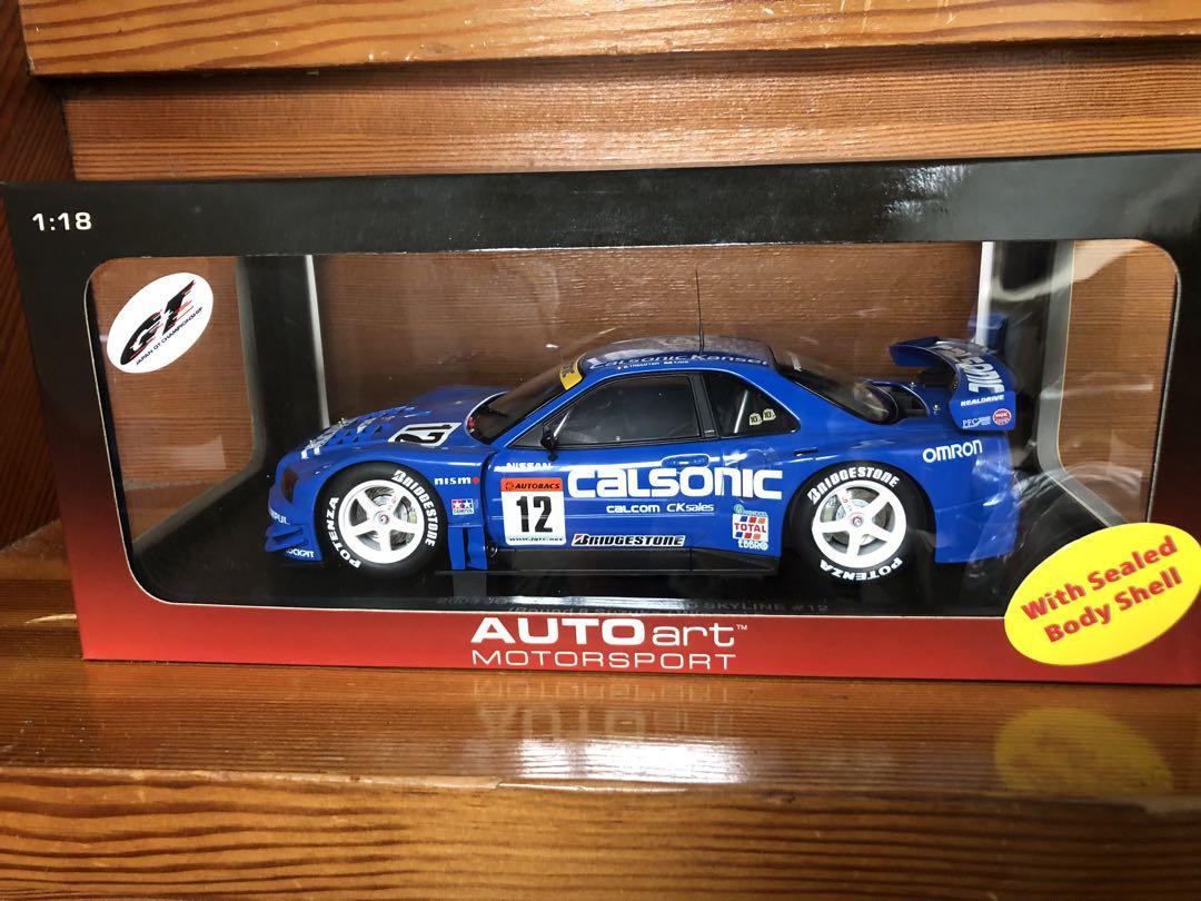 1/18 CALSONIC スカイライン GT-R カルソニック GT500