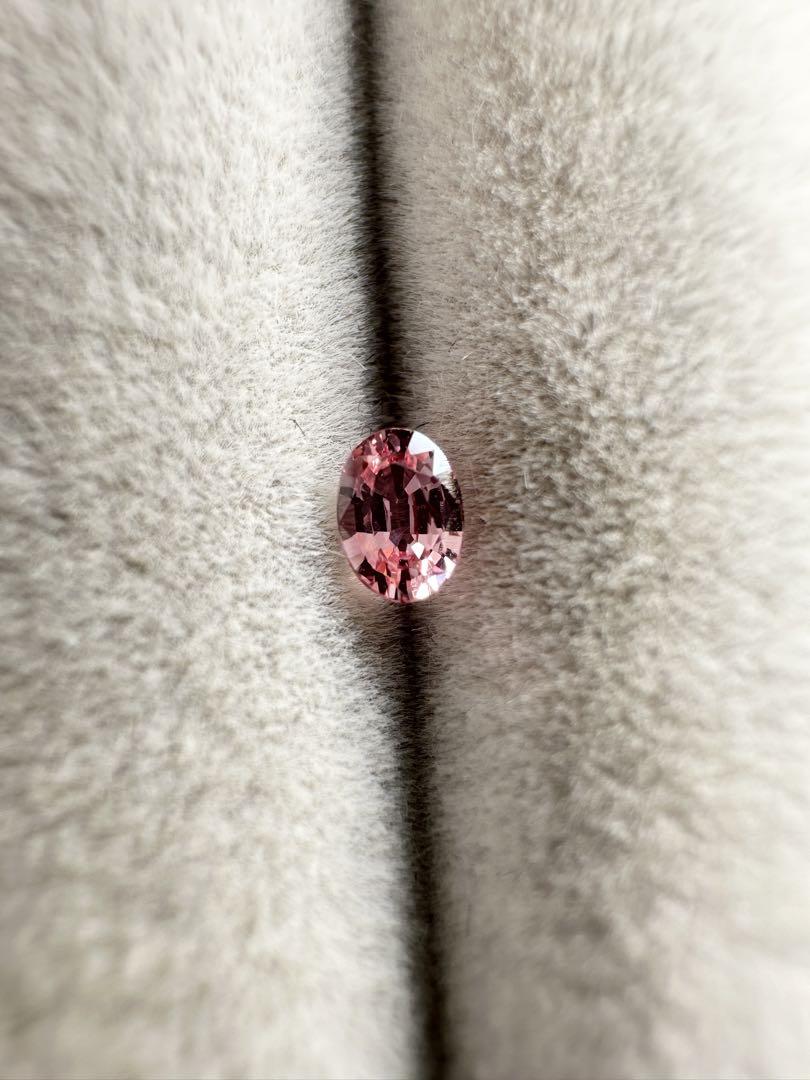 パパラチアサファイア ソーティング付き 0.127 ct パパラチアサファイア ソーティング付き 0.127 ct