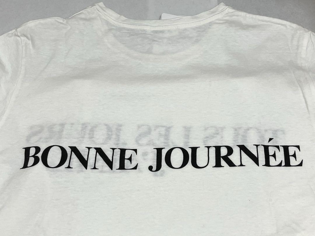 ネットオフ 送料得店  Deuxieme ホワイト Tシャツ J'AIME Classe Tシャツ(半袖/袖なし)