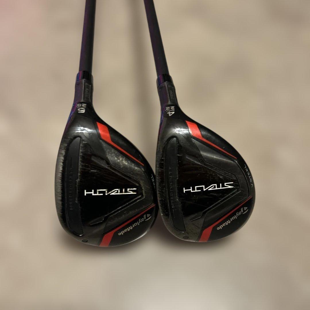 テーラーメイド ステルス　ユーティリティ　4u 5u モーダスゴースト