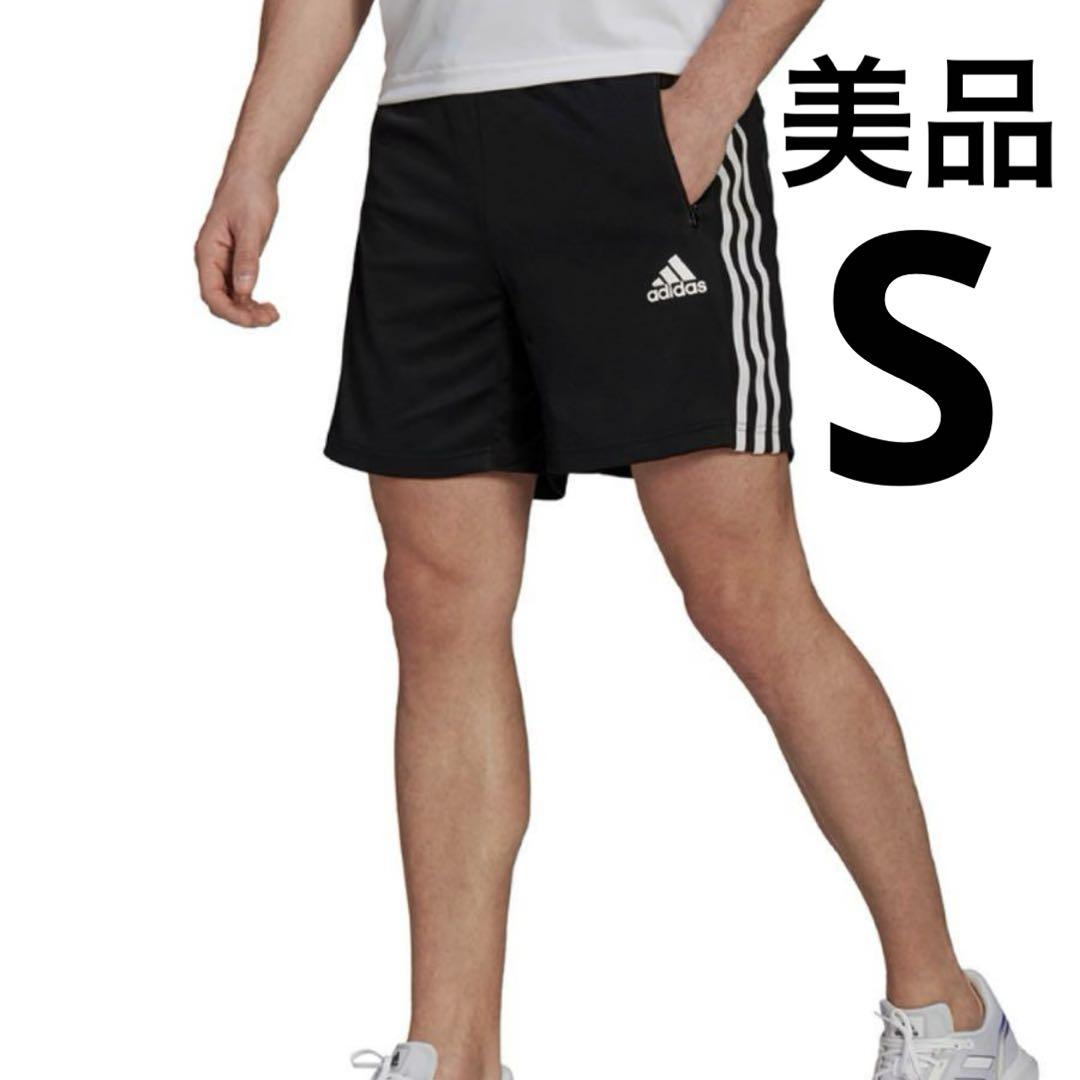 アディダス adidasハーフパンツ 3ストライプス ショーツ S