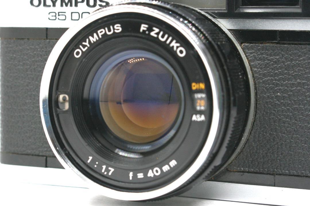【清掃済】 Olympus 35 DC 前期型 動作不良 0011