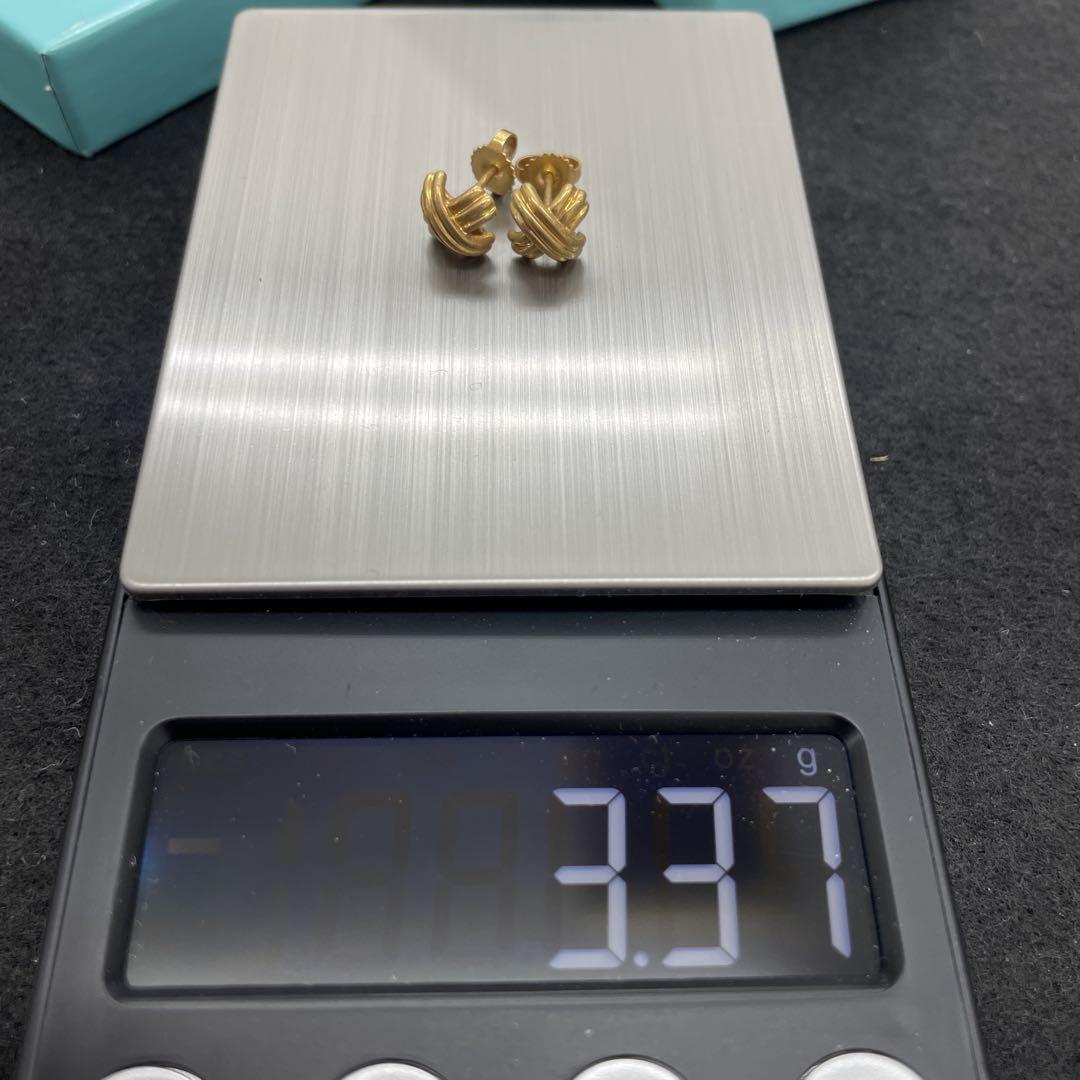 Tiffany & Co. K18シグネチャーピアス