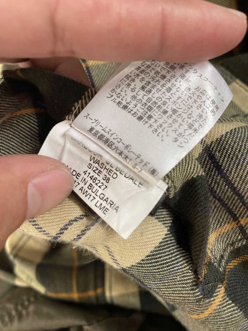 バブアー17AW/SL BEDALE WASHED/ビデイル_オイルドジャケット