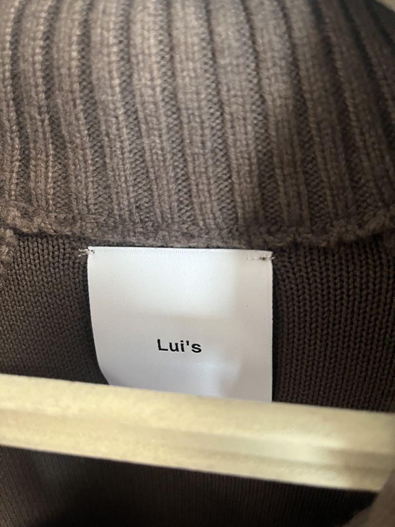 Lui´s(ルイス)24AW 接結ニットブルゾン